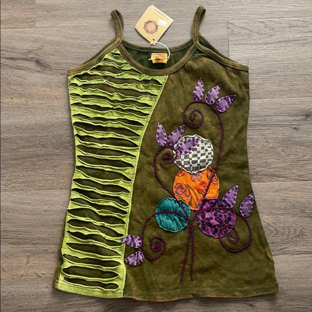 Bohemian tank top